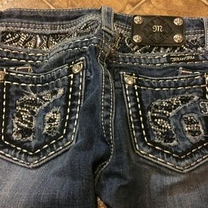 Miss Me Boot Cut jeans, size 14